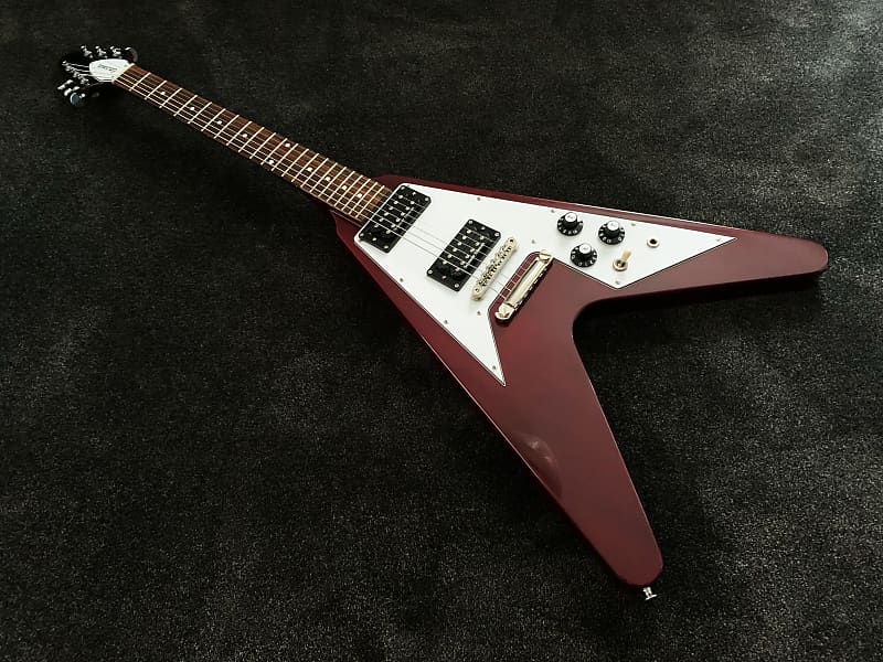 ESP Edwards E-FV-120D Flying V Cherry - EXCELLENT condition