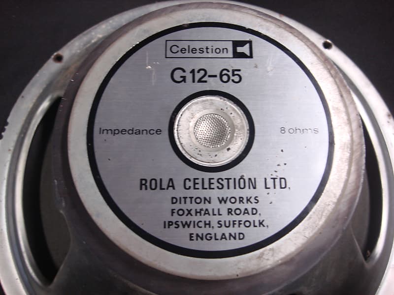 1981 Celestion G12-65 T3053 8 ohm 65 Watt Original RARE | Reverb