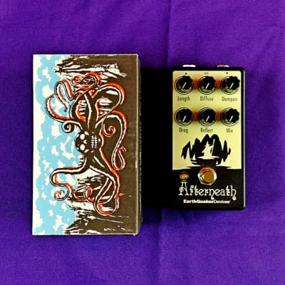 [USED] EarthQuaker Devices Afterneath V1 Otherworldy Reverberator image 1