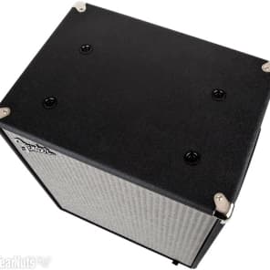 Fender Rumble 210 2x10" 700-watt Bass Cabinet - Silver Grille image 4