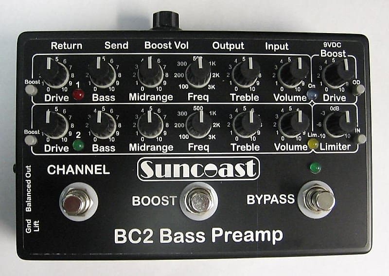 Suncoast BC-2 Bass Preamp *NEW VERSION ETA=June-July 2021  ! image 1