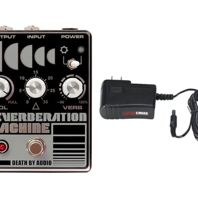 Death By Audio Reverberation Machine Reverb + Gator 9V Power Supply Pack image 1