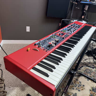 Nord Stage 4 HA88 Hammer Action 88-Key Digital Piano 2023 - Present - Red