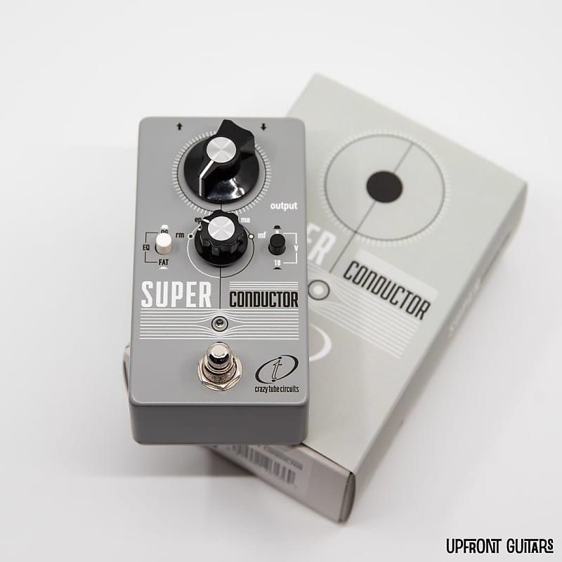Crazy Tube Circuits Super Conductor Boost Pedal | Reverb