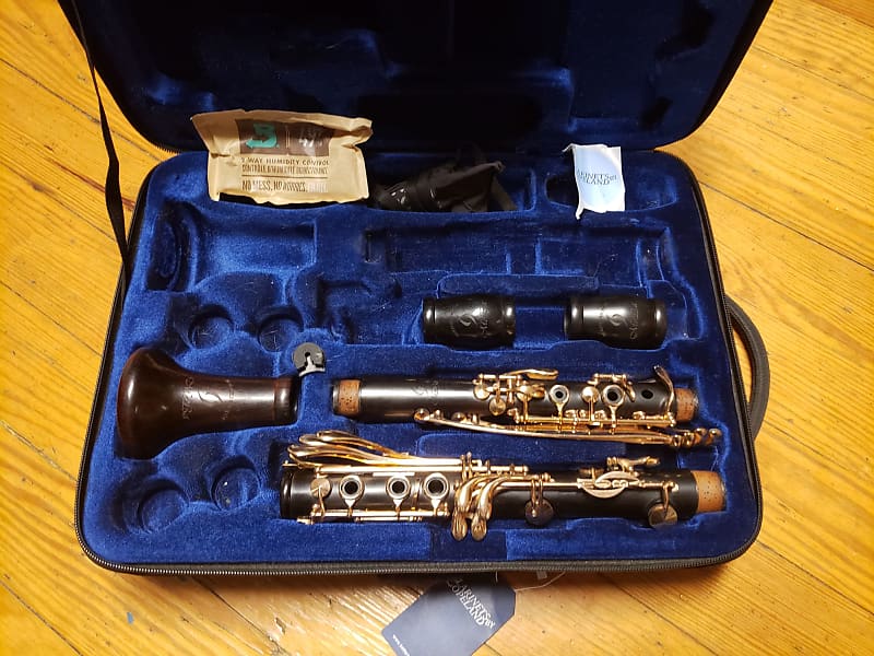 Backun MOBA A W/ Rare Rose Gold Keys! Reverb