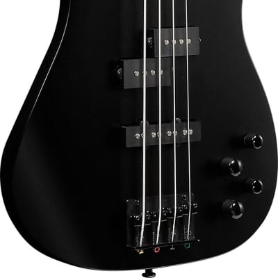Ibanez RGB300 RGB Standard 4-String Bass Guitar, Black Flat image 4