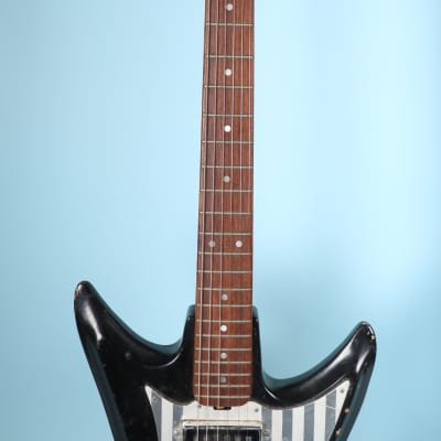 Teisco Del Rey ET-230 Sharkfin Electric Guitar Silvertone K2L Tobacco Burst image 3