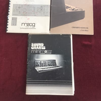 Moog Minimoog Model D 1971 - 1982 + Doepfer Midi MCV4 + Original Manuals Neuer Preis! Billiger in der Qualitaet wird es nicht!(anstatt 9450) image 9