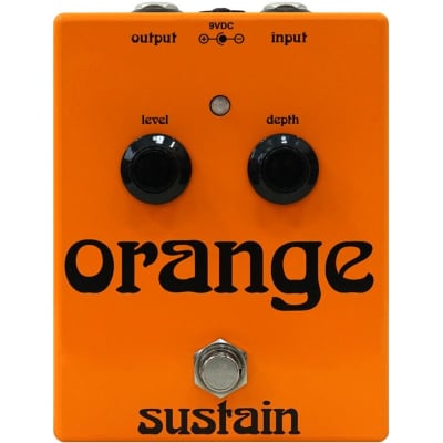 Orange Sustain Pedal