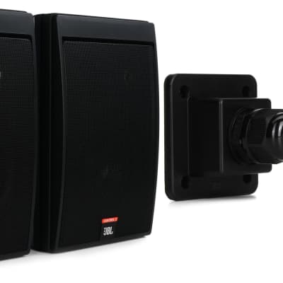 JBL Control 5 175W Control Monitor (Pair) - Black  Bundle with JBL MTC-PC2 Weather Resistant Panel Cover for Control Series Speakers image 1
