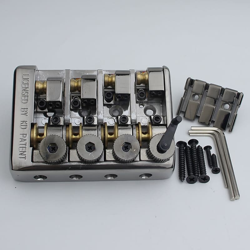 ALP 4 String Headless Bass Bridge with Roller Saddles Reverb