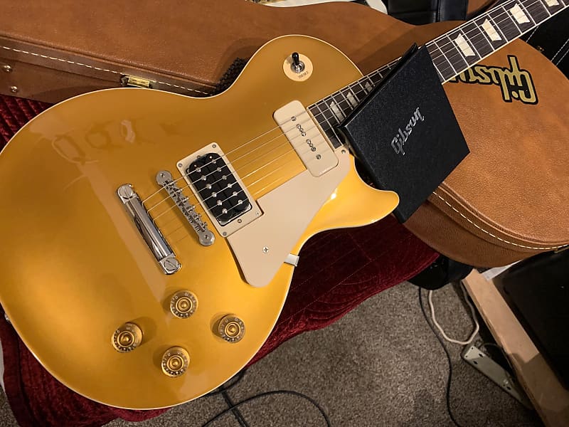 Gibson Mod™ Collection // Les Paul Standard 50s - Goldtop | Reverb