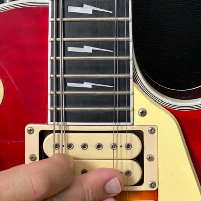 Gibson Ace Frehley Signature Les Paul Custom 1997 - Cherry Sunburst image 10