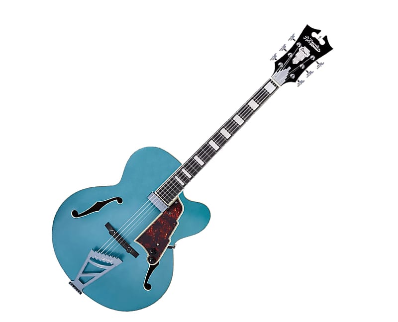 D'Angelico Premier EXL-1 Hollow Body - Ocean Turquoise image 1