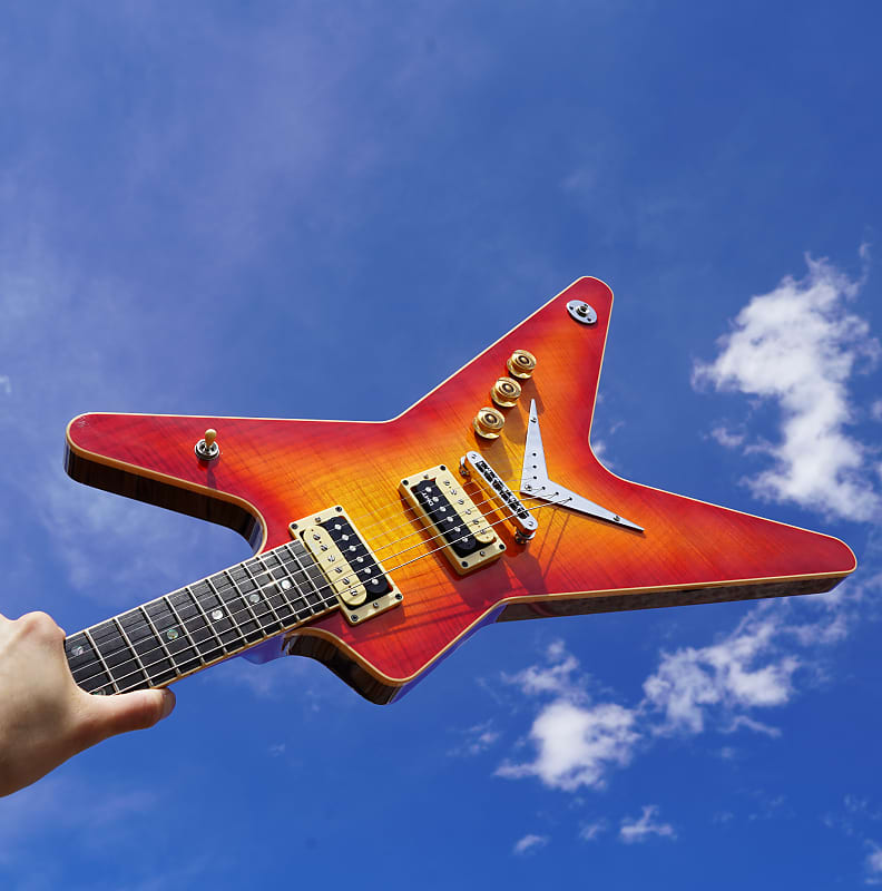Dean USA Time Capsule ML - Trans Cherry Sunburst 6-String Electric Guitar w/ Hard Case (2023) image 1