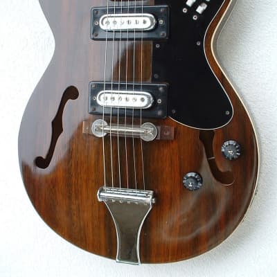 Life H510 – 1960s Vintage Semi Acoustic E-Guitar 6 String Gitarre image 21