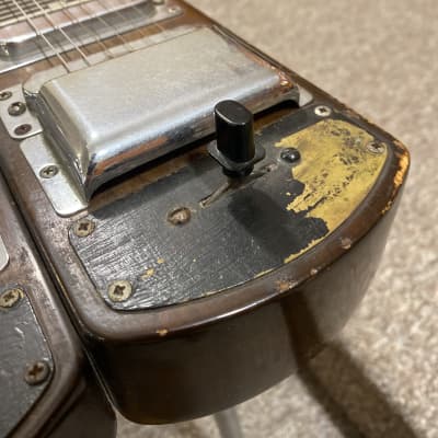 1953 Fender Stringmaster T8 3-Neck Console Steel Guitar image 6