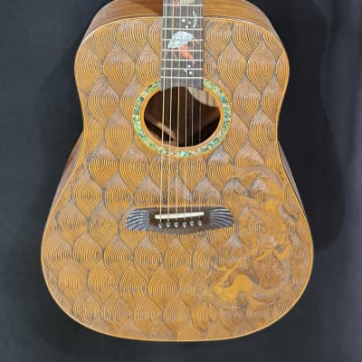 Blueberry NEW IN STOCK Handmade Acoustic Guitar Dreadnought image 2