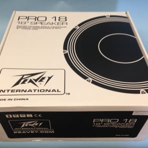 Peavey 00497090 Pro 18" Replacement Subwoofer Speaker - 8 Ohm