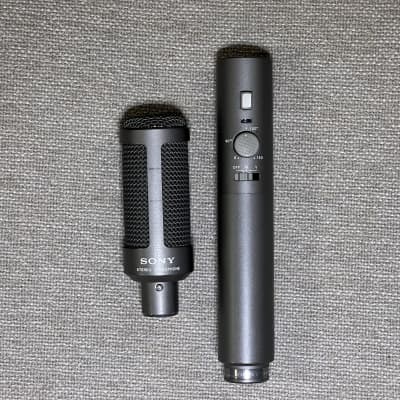 SONY ECM-989 コンデンサーマイク Yahoo!オークション - 月1597 ソニー ステレオマイクロフォン