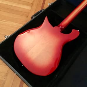 Rickenbacker 456-12 convertible 6/12 string electric guitar original vintage OHSC 1967 Fireglo image 13