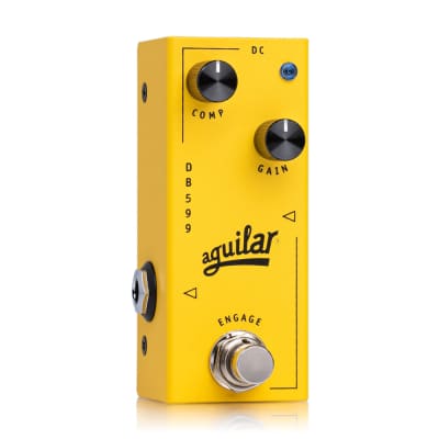 Reverb.com listing, price, conditions, and images for aguilar-db-599-bass-compressor-pedal