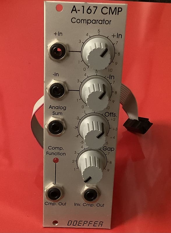 Doepfer A167 Comparator Eurorack module (silver) Reverb