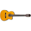 Ibanez Classical Series GA5TCE Thinline Cutaway Acoustic Electric Guitar, Rosewood Fretboard, Natural High Gloss