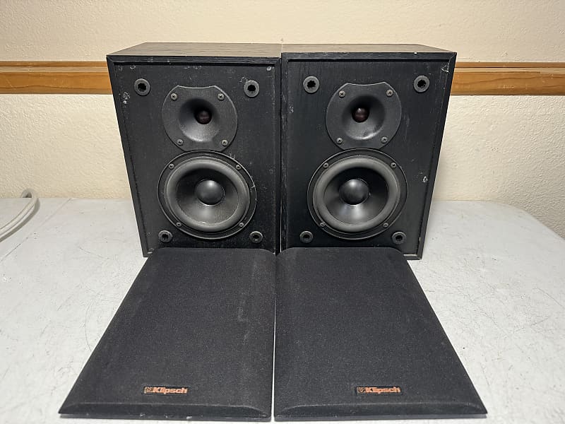 Klipsch KG 5.2 Bookshelf Speakers HiFi Stereo Left Right Reverb