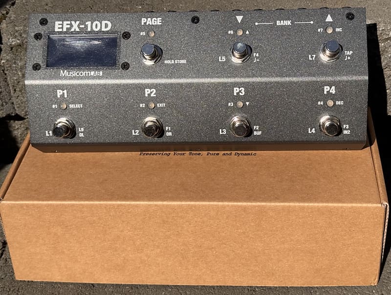 Sold - MusicomLab EFX-10D Audio Controller | The Gear Page Sold - MusicomLab EFX-10D Audio Controller | The Gear Page