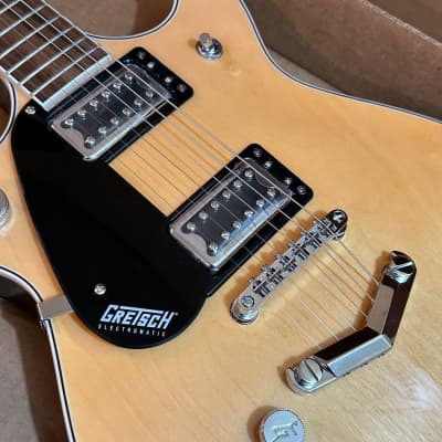 Gretsch G5222LH Electromatic Double Jet BT Left Handed Electric Guitar - Natural image 6