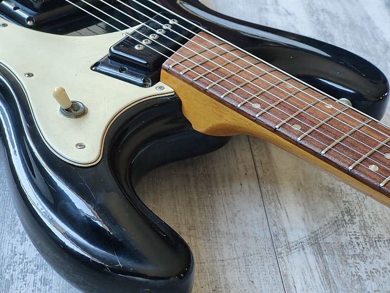 Morales Mosriteピックアップ ジャパンヴィンテージ Zen-On Morales Mosrite Copy Black 1970s – Chicago Music Exchange