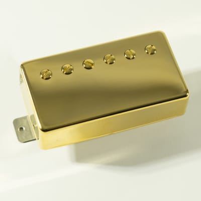 RS Guitarworks Kentucky Burst Humbucker Pickup, Bridge Gold Cover Potted for sale