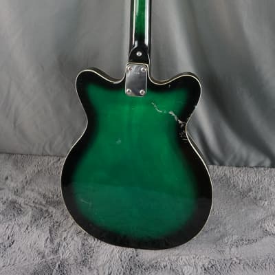 Crestwood Hollowbody Electric - Green image 3