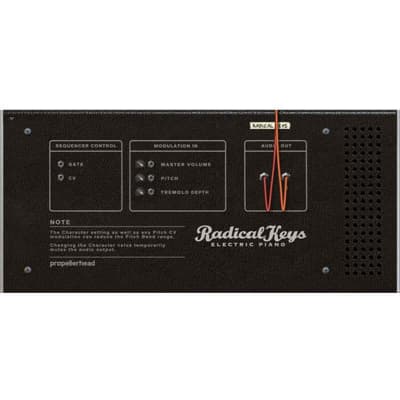 Propellerhead Radical Keys Rack Extension Virtual Electric Piano for Reason Software (Download) image 3