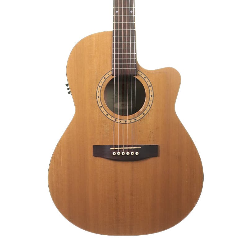 Simon & Patrick S&P 29167 Woodland CW Folk A3.2 Electro Acoustic Guitar w  Case