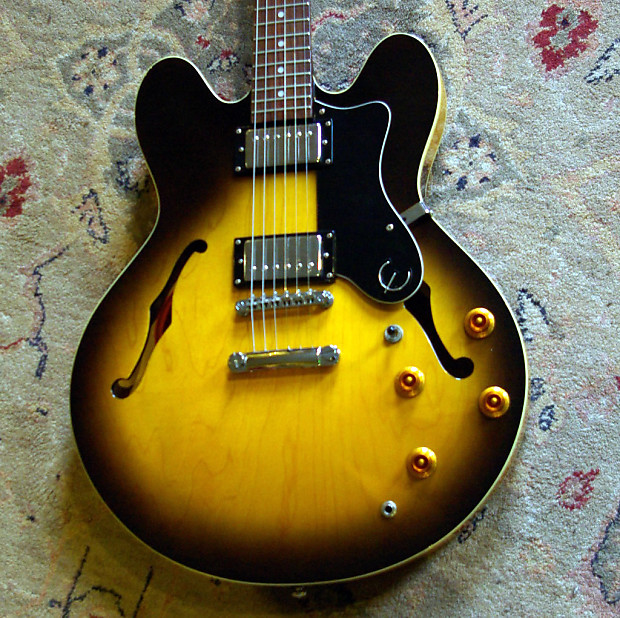Epiphone ES-335 Dot 2002 Antique Vintage Sunburst | Reverb Epiphone ES-335 Dot 2002 Antique Vintage Sunburst | Reverb