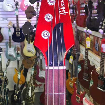 Gibson Thunderbird Bass Sparkling Burgundy, Non-Reverse Headstock with Case image 9