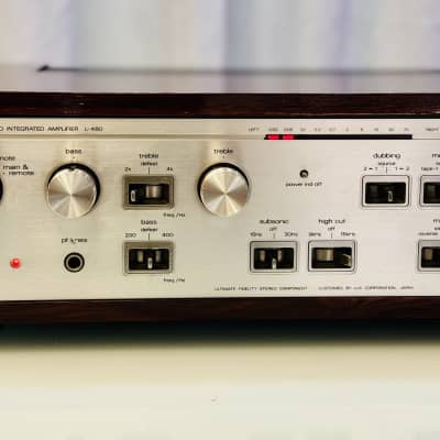 Vintage Luxman 🔥 L-480 Solid State Stereo Integrated Amplifier - Serviced + Cleaned image 7