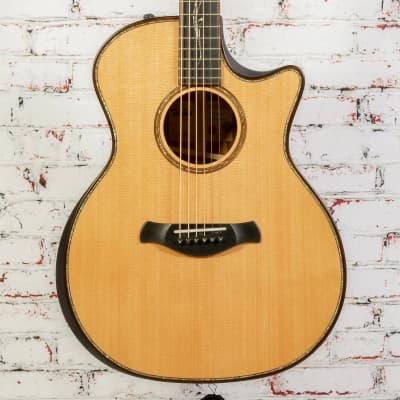 Taylor Builder's Edition K14CE V-Class Torrified Top Acoustic Electric Guitar Natural x2006 for sale