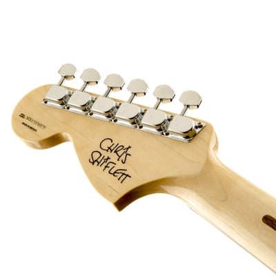 Fender Chris Shiflett Telecaster Electric Guitar. Deluxe, Rosewood FB, Shoreline Gold image 6