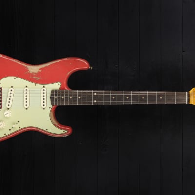 Fender Custom Shop '60 Stratocaster RW - Fiesta Red Heavy Relic image 16
