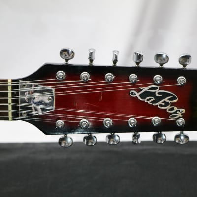 LaBoz 1960's Japanese 12-String Burns Copy w/ Hardshell Case
