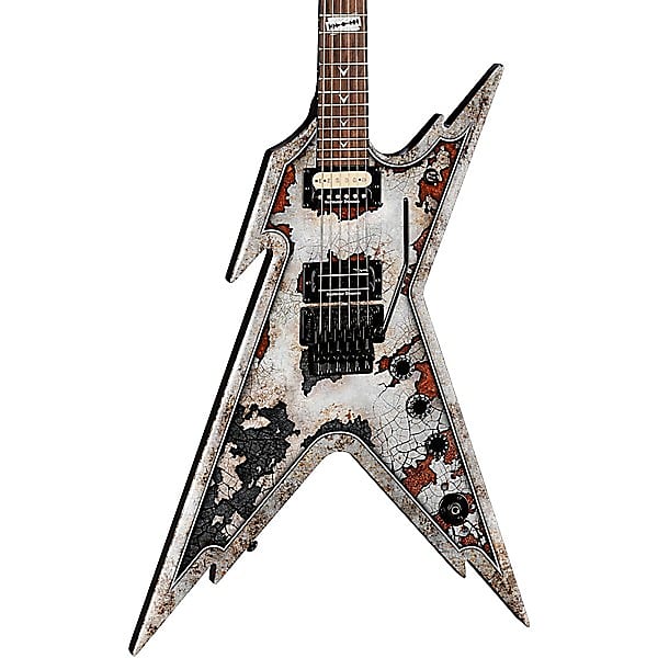 DEAN ディーン DIME RAZORBACK SKULLSハードケース付 DISC Dean Dimebag Razorback, Skullz w/Case at Gear4music