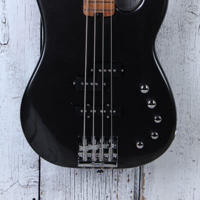 Charvel Pro-Mod San Dimas Bass PJ 4 String Electric Bass Guitar Metallic Black image 1