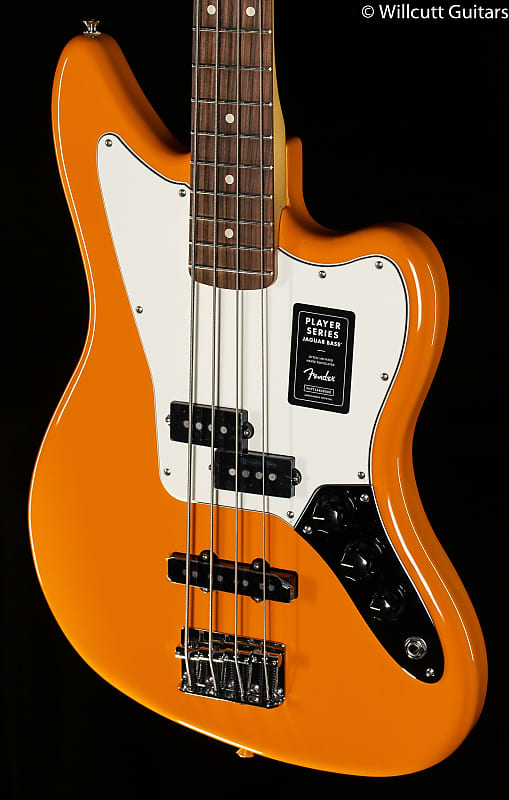 Fender jaguar bass deals orange