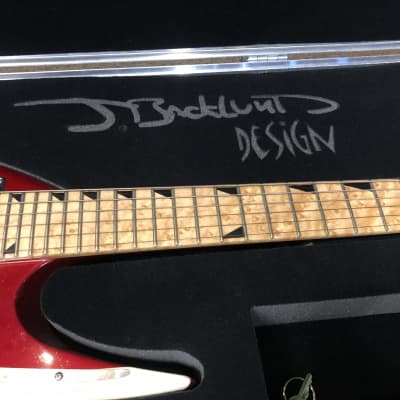 J. Backlund Design JBD-400 U.S.A. Built "one of a Kind!" Candy Apple Red and Cream Metallic image 3