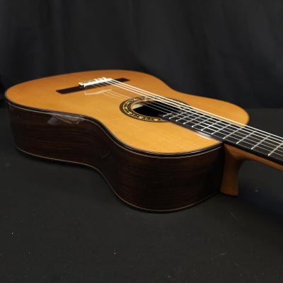 Jose Ramirez Estudio 3 Cedar All Solid Nylon String Classical Guitar w/ Logo'd Hard Case image 15