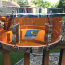 Ludwig Vistalite Snare Drum Orange