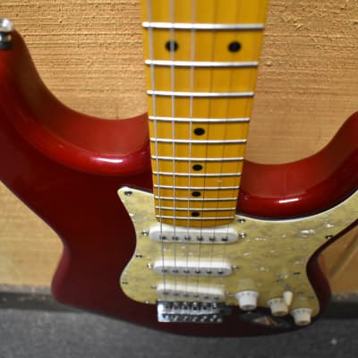 New York Pro Stratocaster Electric Guitar Red image 7